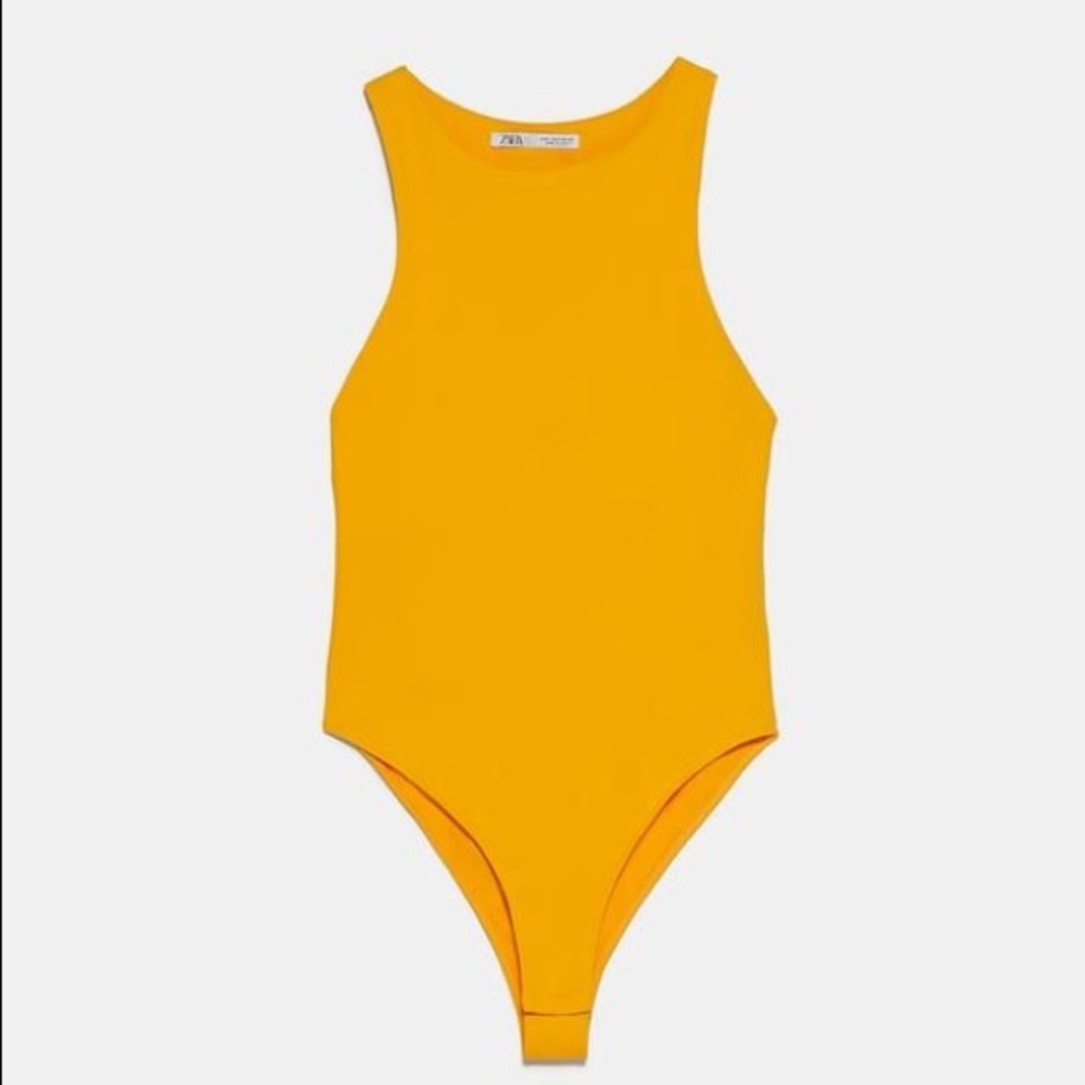 Yellow Zara Bodysuit